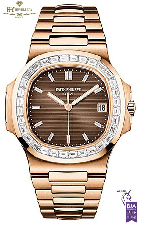 gold patek philippe nautilus replica|patek philippe full diamond price.